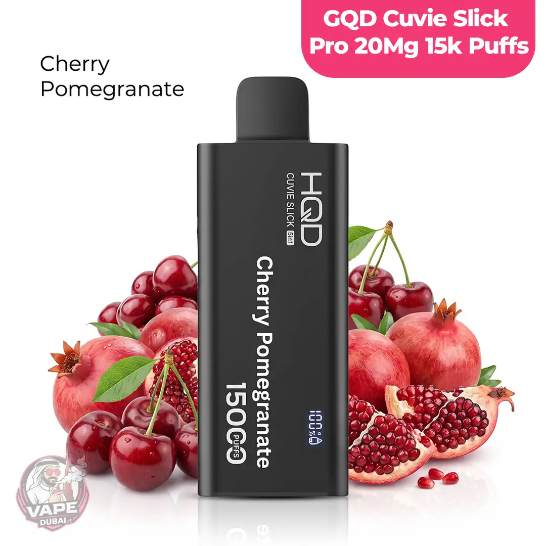 HQD Cuvie Slick Pro 15000 Puffs 50mg Disposable Vape, UAE