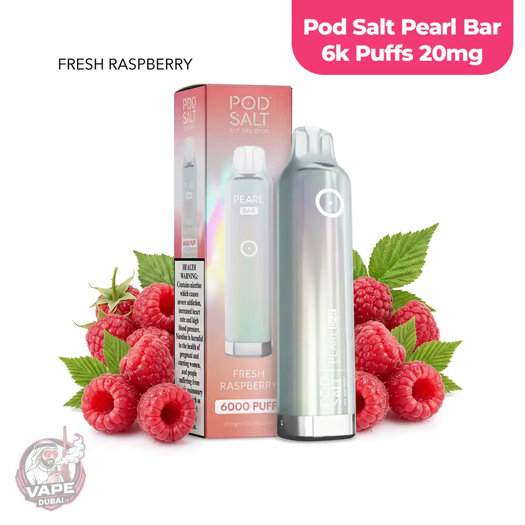20mg Pod Salt Pearl Bar 6000 Puffs Disposable Vape, Dubai