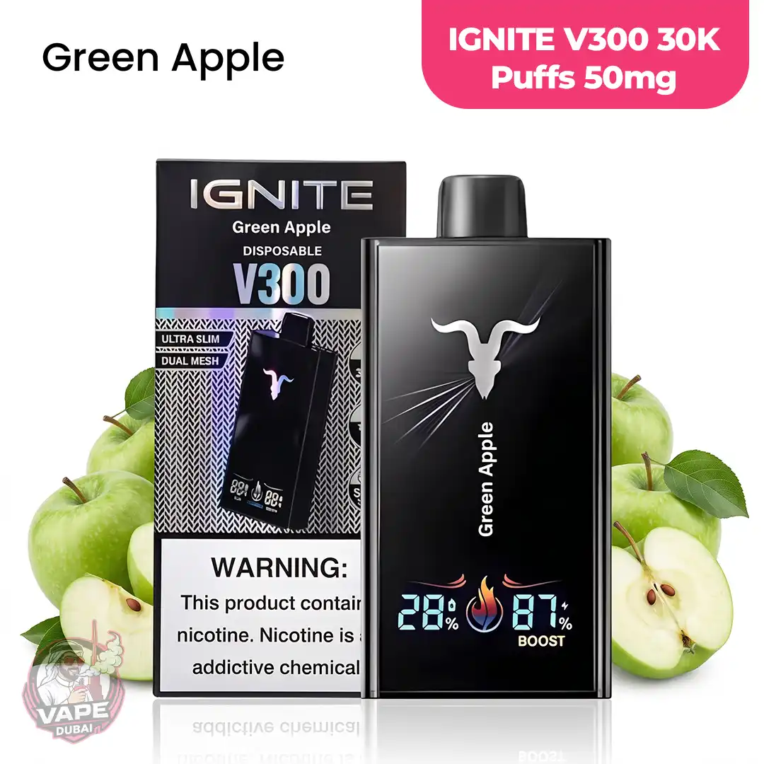 IGNITE V300 30K Puffs Disposable Vape 50mg in the UAE