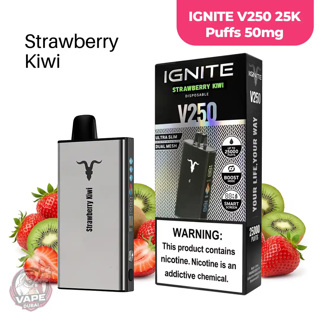 50mg IGNITE V250 25K Puffs Disposable Vape, Abu-Dhabi