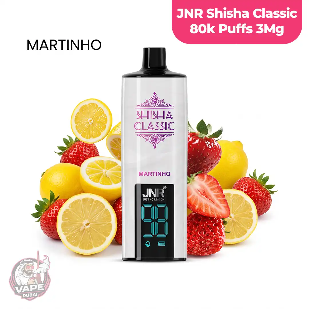 JNR Shisha Classic 80000 Puffs 3mg Disposable Vape