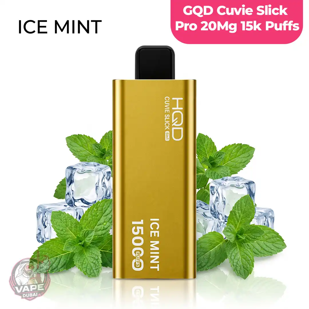 HQD Cuvie Slick Pro 15000 Puffs 50mg Disposable Vape, UAE