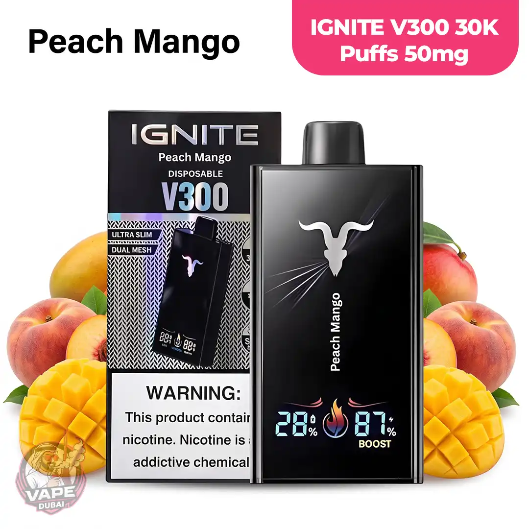 IGNITE V300 30K Puffs Disposable Vape 50mg in the UAE