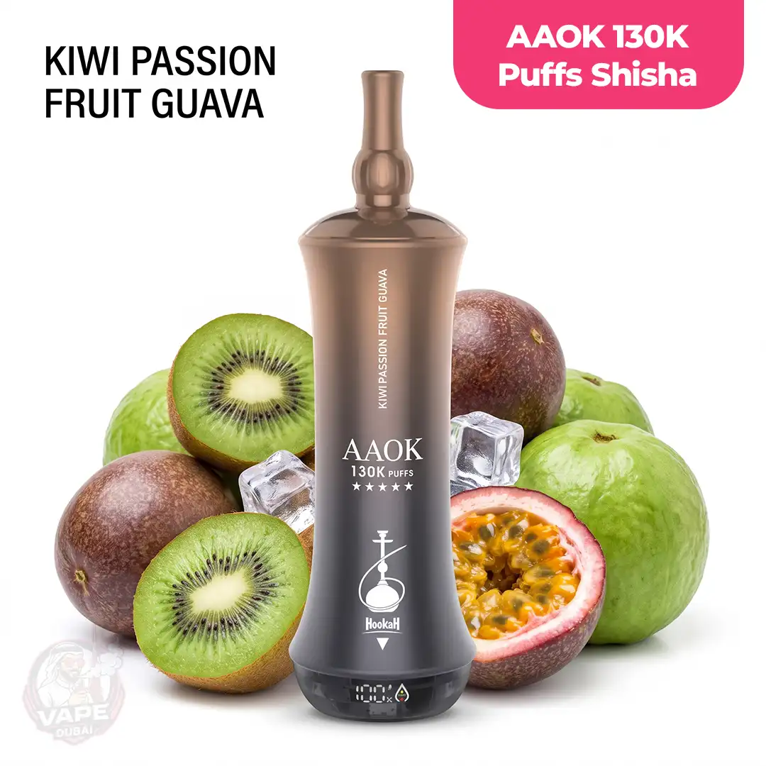 AAOK 130K Puffs Hookah Disposable Vape, Abu-Dhabi