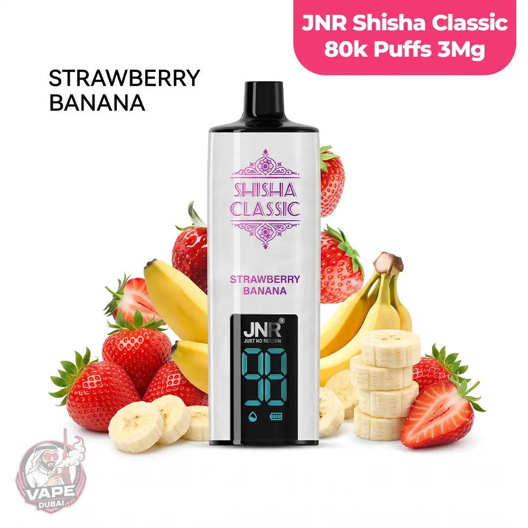 JNR Shisha Classic 80000 Puffs 3mg Disposable Vape