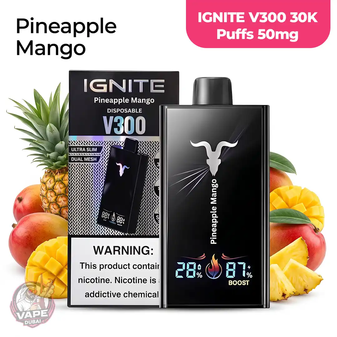 IGNITE V300 30K Puffs Disposable Vape 50mg in the UAE