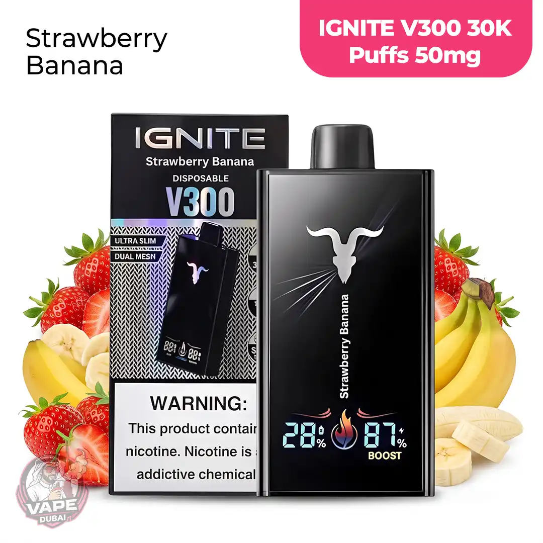 IGNITE V300 30K Puffs Disposable Vape 50mg in the UAE