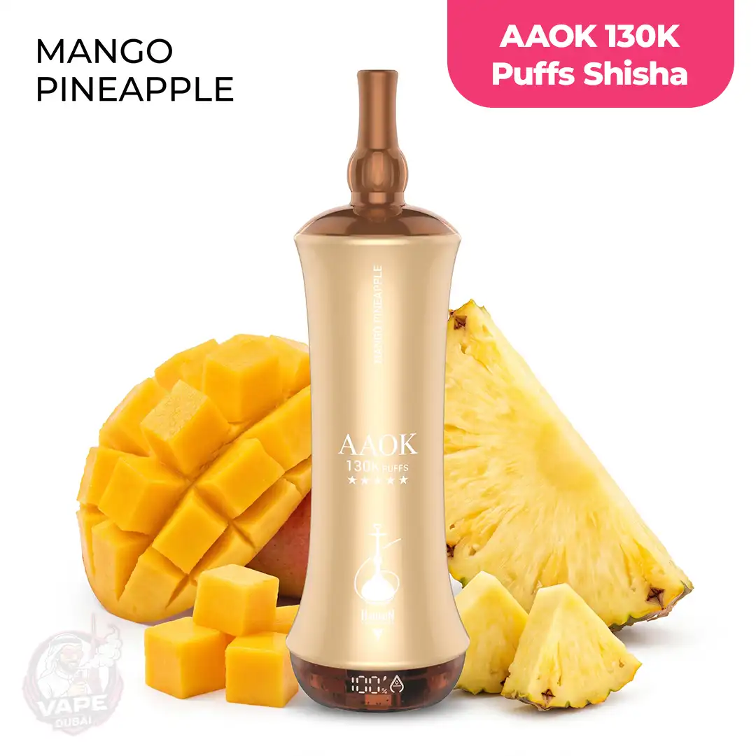 AAOK 130K Puffs Hookah Disposable Vape, Abu-Dhabi