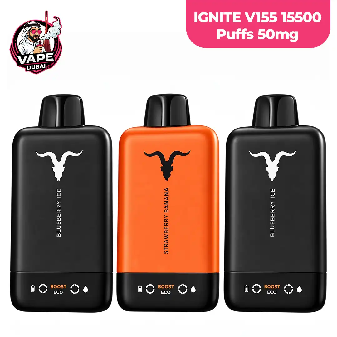IGNITE V155 15500 Puffs Disposable Vape 50mg, UAE