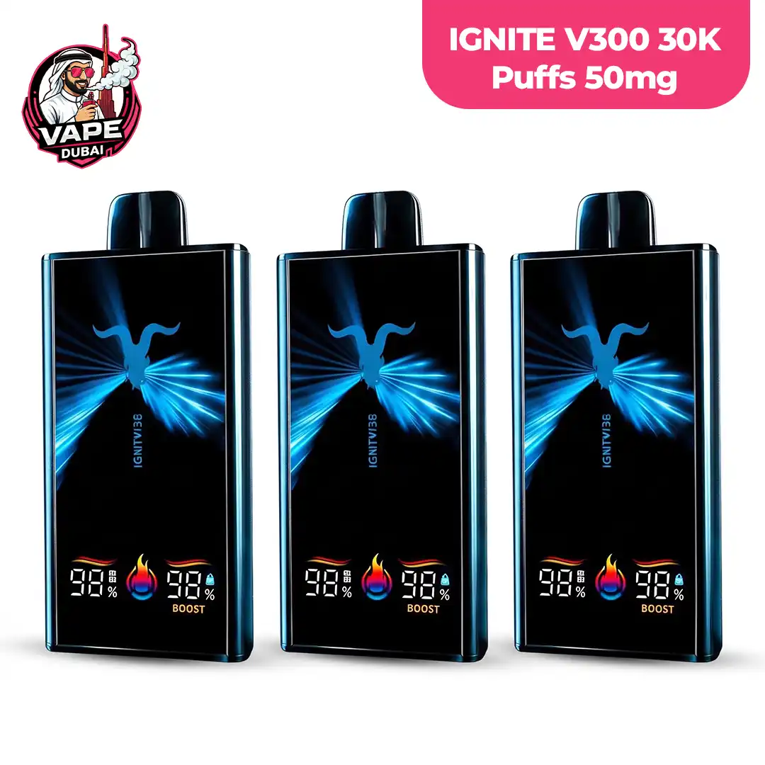 IGNITE V300 30K Puffs Disposable Vape 50mg in the UAE